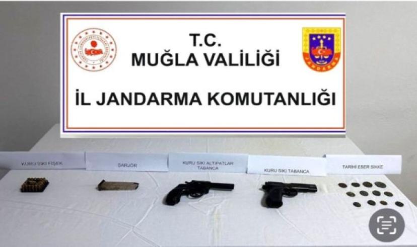 Muğla’da tarihi eser operasyonu