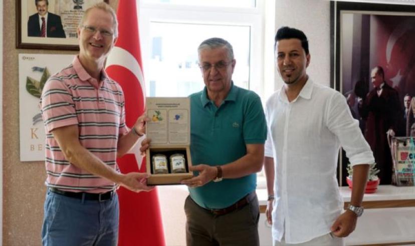 Norveç Parlamento üyesinden Başkan Topaloğlu’na ziyaret