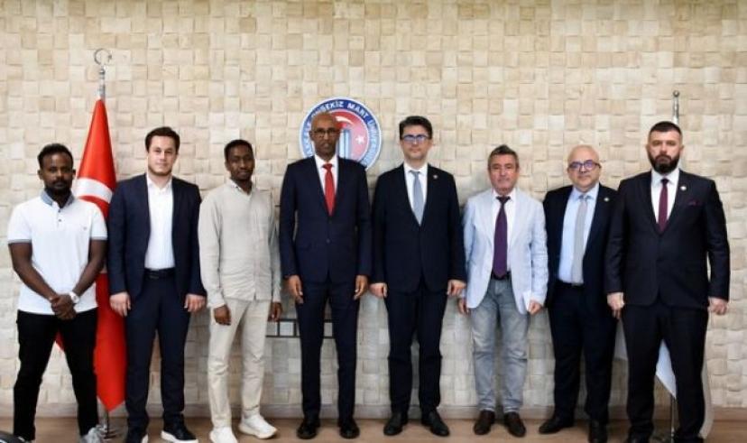 Somali Büyükelçisinden Çanakkale Onsekiz Mart Üniversitesine işbirliği ziyareti