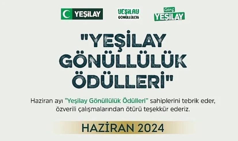 Yeşilay Ardahan Şubesi Türkiye birincisi oldu