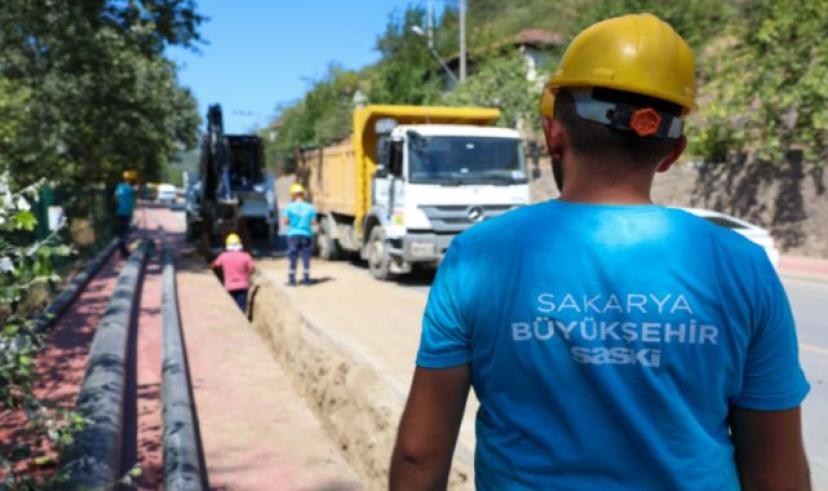 10 kilometrelik altyapı projesi Geyve’nin 6 mahallesine kesintisiz hizmet sunacak