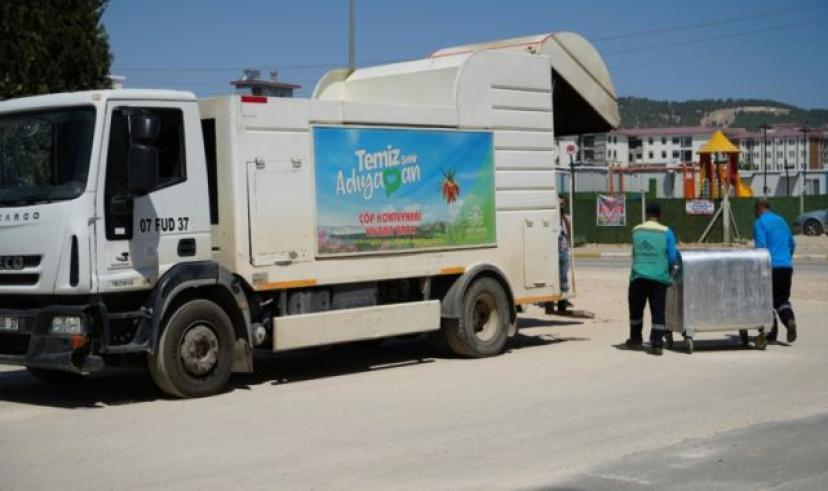 Adıyaman Belediyesinden tasarruf atağı: hurda konteynerlerden 14 milyon TL kâr elde ediliyor