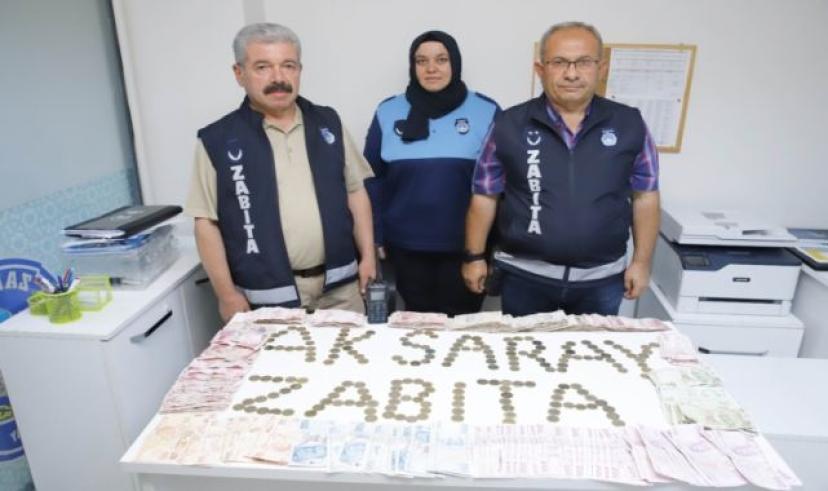 Aksaray’da Dilenci Operasyonu, Çıkan Para şok etti