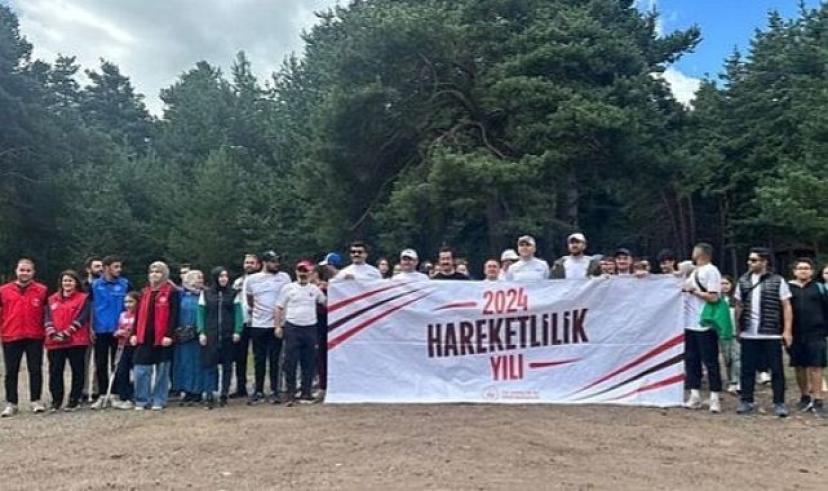 Ardahan’da doğa yürüyüşü etkinliği gerçekleşti