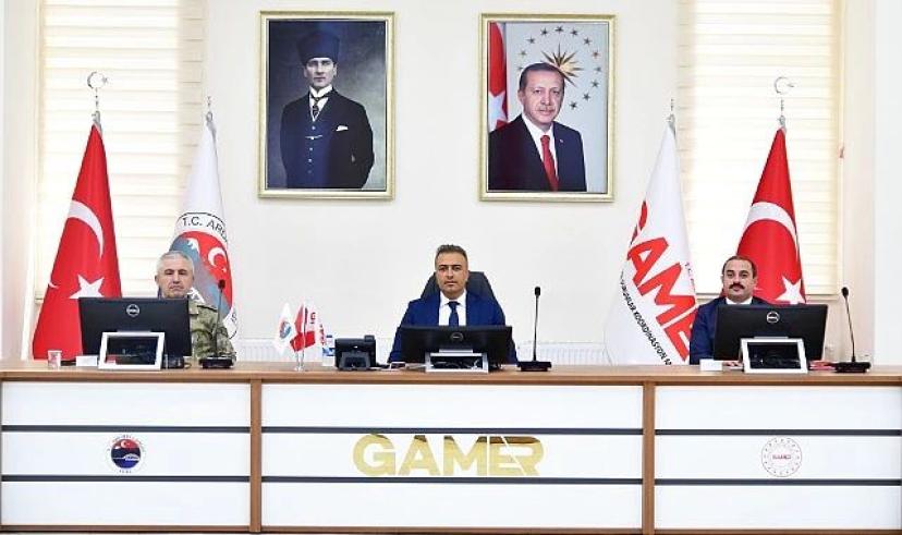 Ardahan’da güvenlik tedbirleri gözden geçirildi