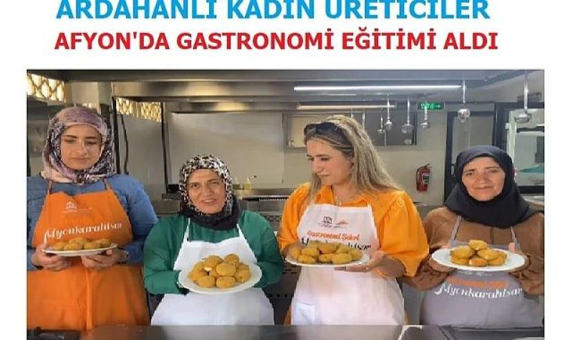Ardahanlı kadın üreticiler, Afyon’da Gastronomi Festivaline katılacak