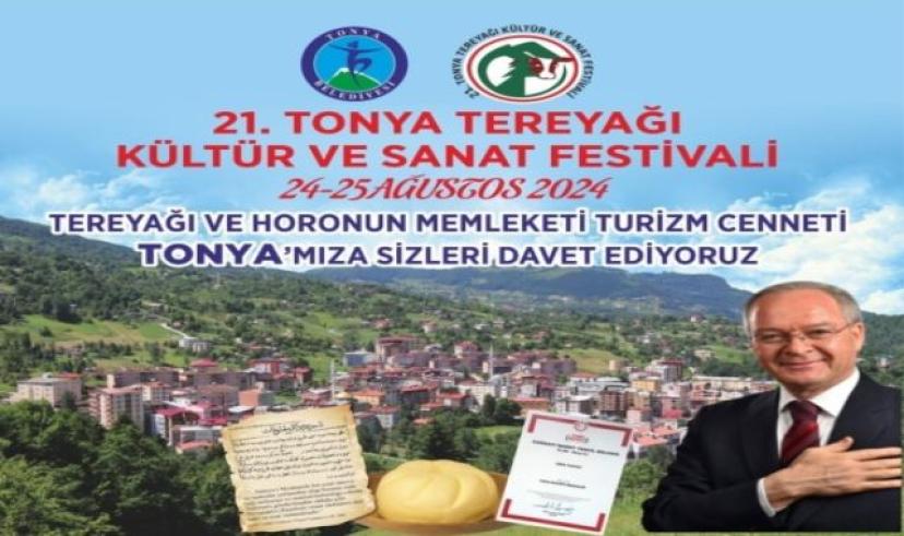 Başkan Beşel Tüm Halkı 21. Tonya Tereyağı  Kültür Festivaline Davet etti