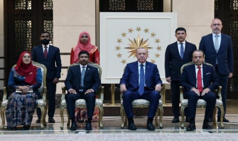 Cumhurbaşkanı Erdoğan, Danimarka ve Maldivler Büyükelçisi’ni kabul etti