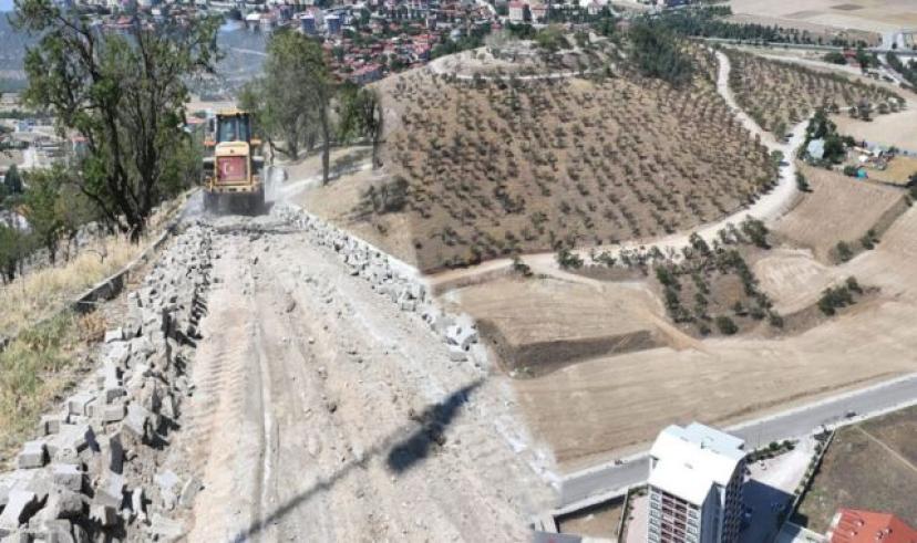 Çünür Tepesi’nde çalışmalar başladı