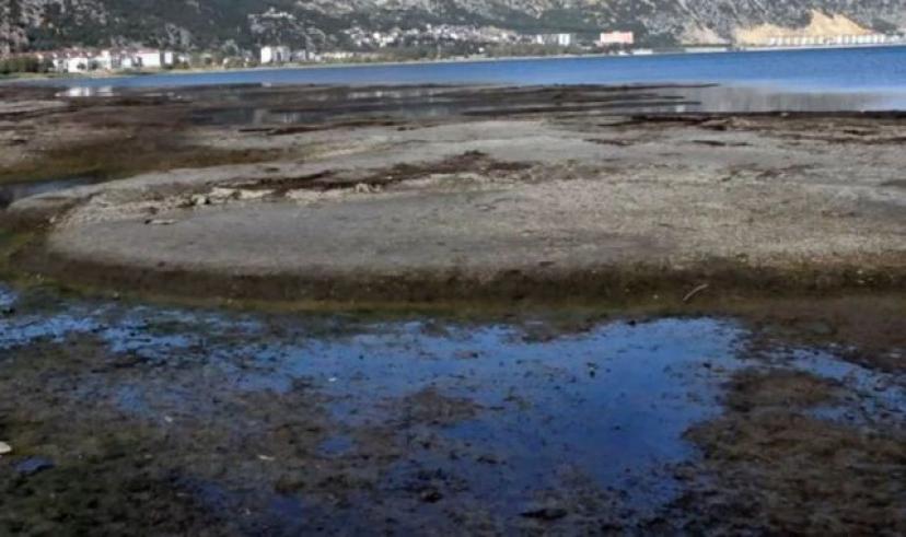 Eğirdir gölü’nde kriz büyüyor yüzde 70 oranında azalma