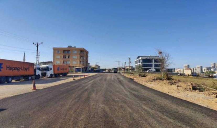 Gebze Kirazpınar’da asfaltlama yapıldı