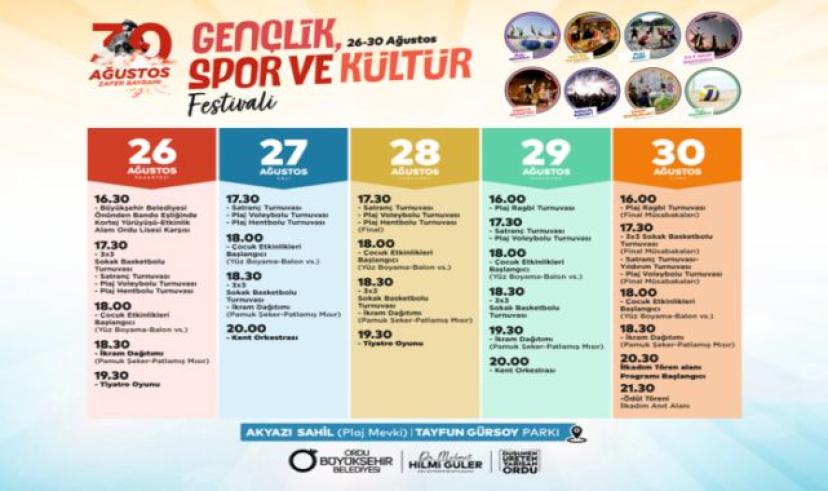  Heyecan dolu festival başlıyor