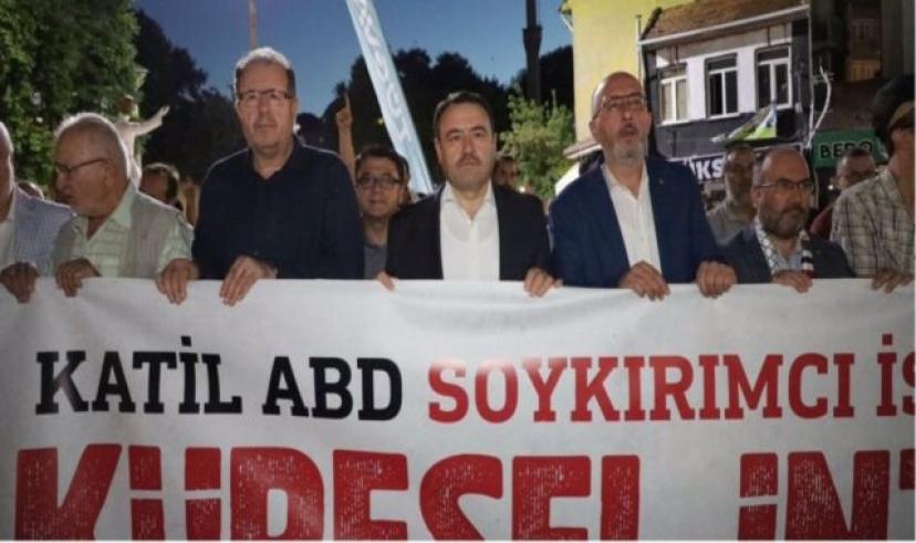 Işın: Gazze’deki zulme sadece aziz Türk milleti ses çıkarıyor