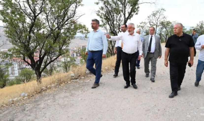 Isparta’nın panoramik ve doğal seyir terasında çalışmalar başlıyor
