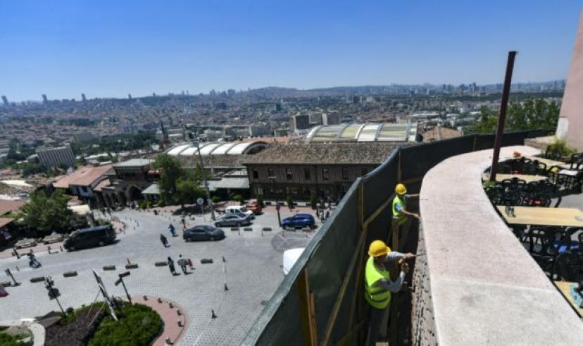 “Kentin Tacı” Ankara Kalesi ve etrafı geleceğe hazırlanıyor
