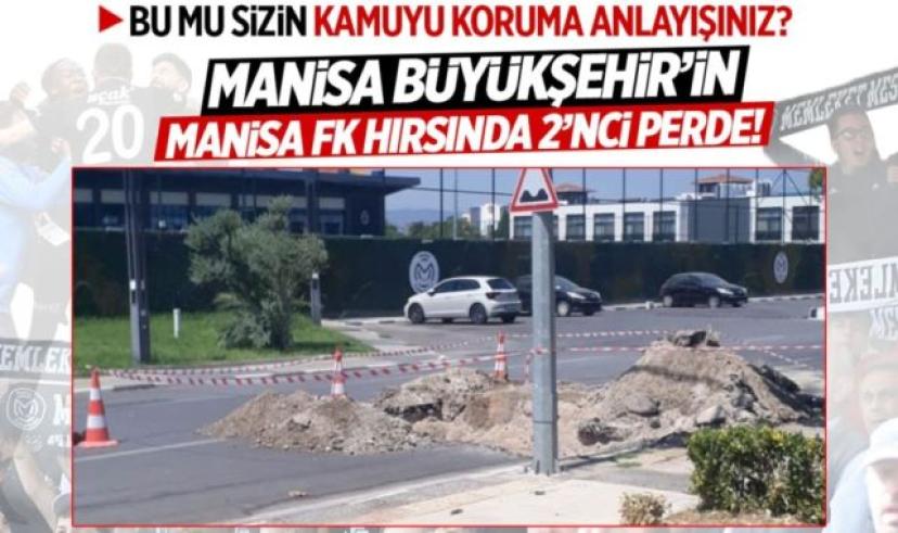 Manisa Büyükşehir’in Manisa FK Hırsında 2’nci Perde