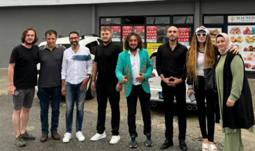 Onur Atmaca, Orhan Yakut ve Mülayim Çimen Haunedy’de