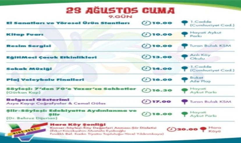 Rize-Fındıklı Festivali şen ve dolu, dolu geçiyor
