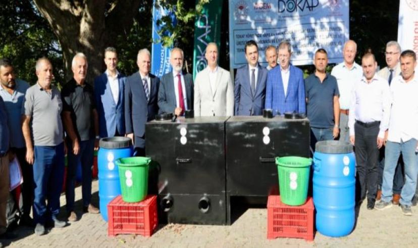Tokat İlinde Hayata Geçirilen Projenin ekipman dağıtımı gerçekleştirildi
