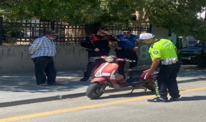 Trafik denetimleri motosikletler üzerinde arttı