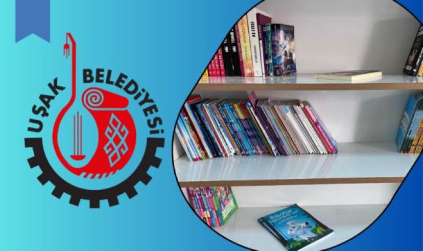 Uşak “Belediye Kütüphanesi” kitap bağışlarını bekliyor