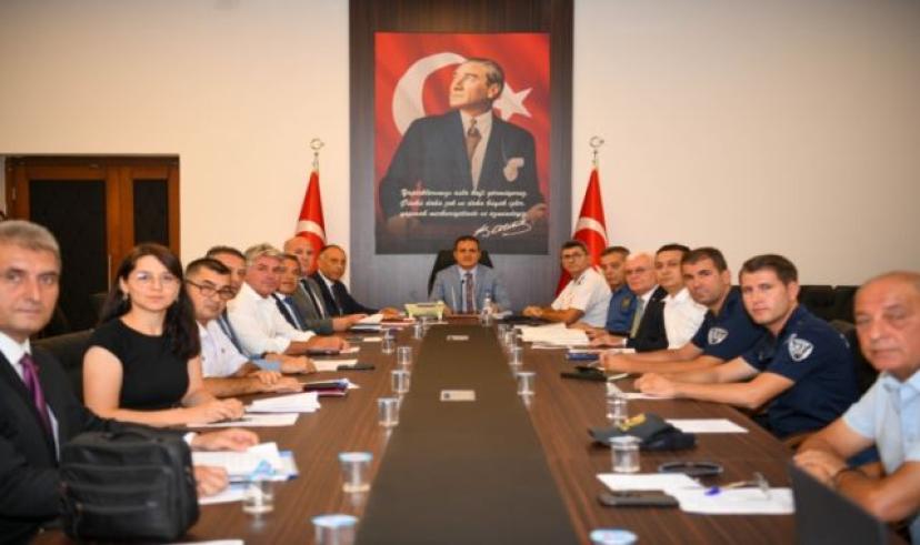 Vali Dr. İdris Akbıyık Başkanlığında İl Spor Güvenlik Kurulu Toplantısı yapıldı