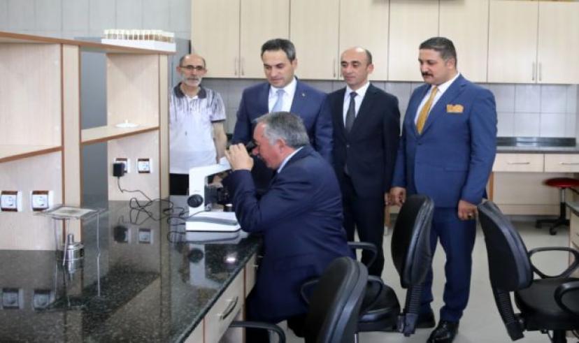 Ağrı İbrahim Çeçen Üniversitesi’nde laboratuvar açıldı