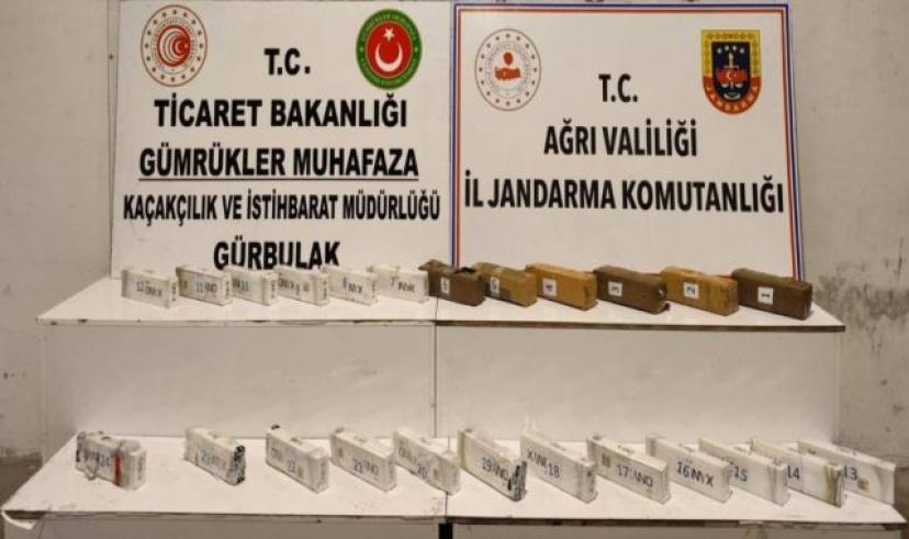 Ağrı’da jandarma zehir tacirlerine geçit vermiyor