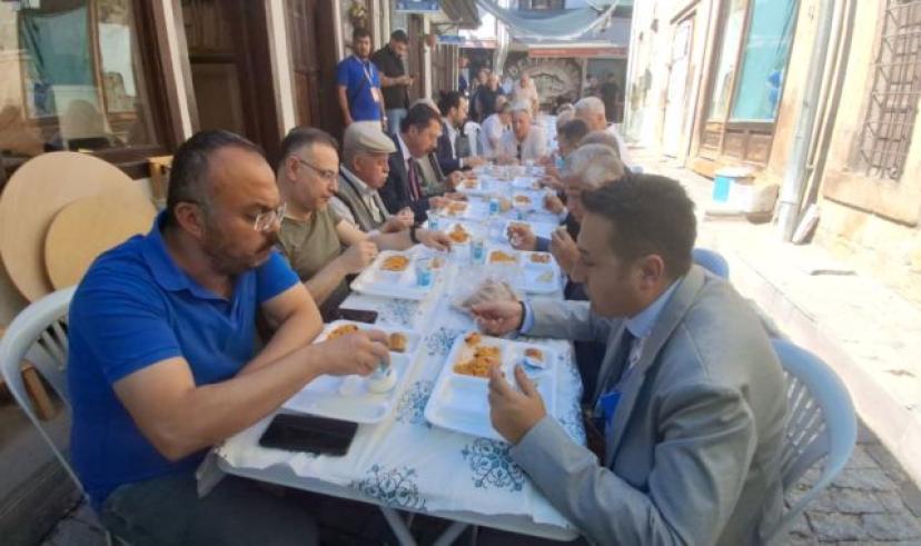 Ahilik haftası dolayısıyla, tarihi İyciler caminde program düzenlendi