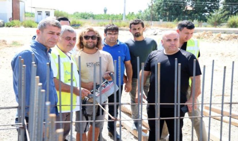 Aksu Katı Atık Aktarma İstasyonu’nun temeli atıldı