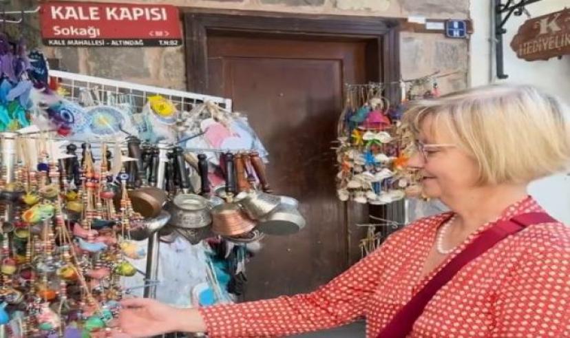 Almanya Büyükelçisi Sorg Ankara Kalesi’nde