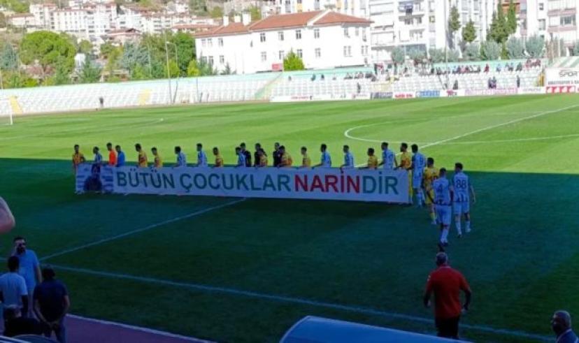 Amasyaspor Narin’i unutmadı