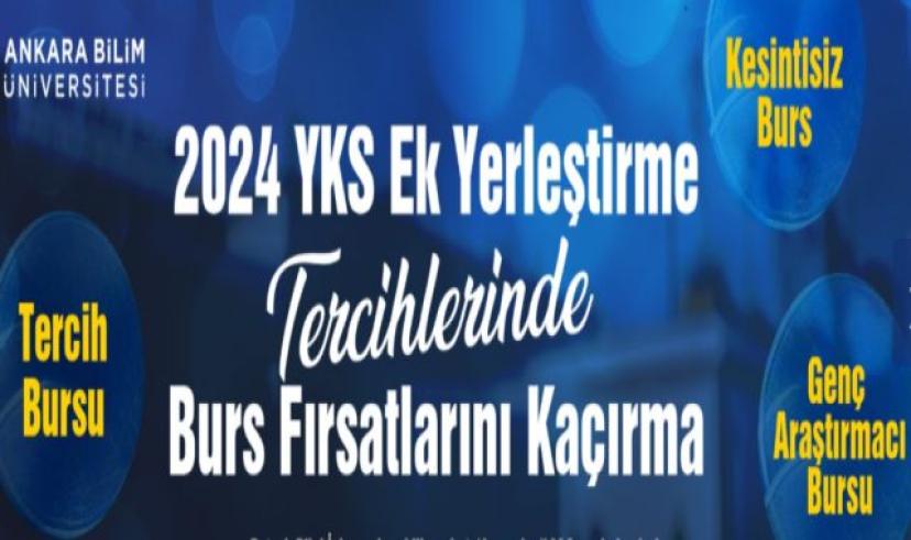 Ankara Bilim Üniversitesi’nden burs imkanları