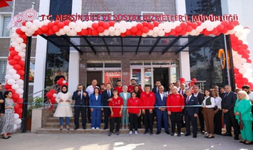 Bakan Göktaş’ın katılımıyla Mersin’de yeni hizmet binası ve Toroslar Çocuk Evleri Sitesi açılışı gerçekleştirildi
