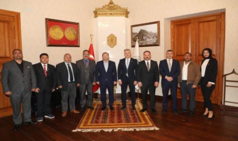BBP Genel Başkan Yardımcısı Tevfik Eren’den Kars Valisi Ziya Polat’a ziyaret