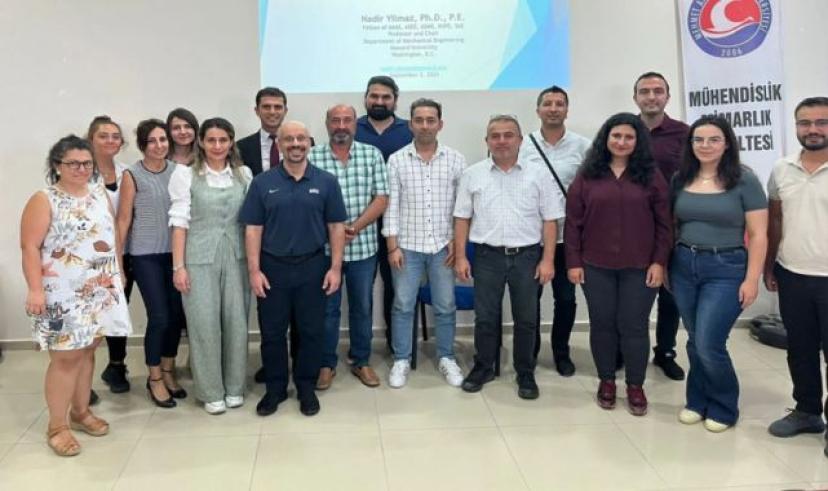Burdur MAKÜ dünyaca ünlü profesörü ağırladı