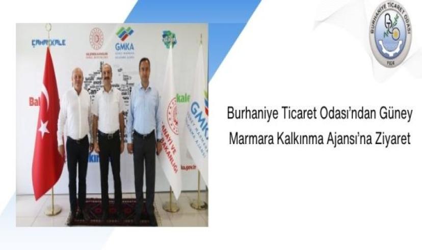 Burhaniye Ticaret Odası’ndan GMKA’ya Ziyaret