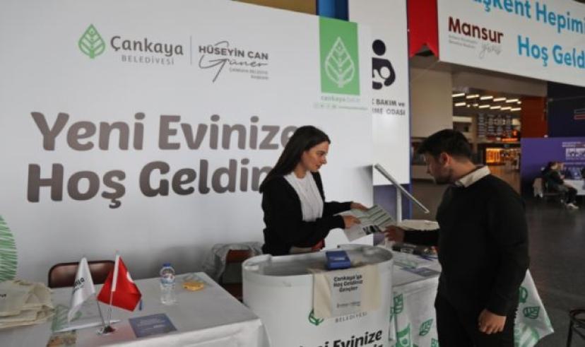 Çankaya Belediyesi gençleri AŞTİ’de hoş karşılıyor