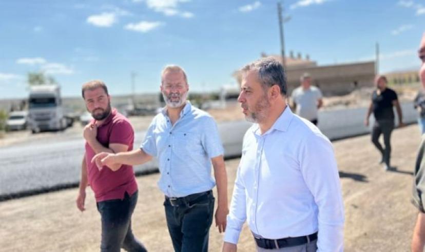 Çardak kavşağı – Ürgüp bağlantı yolu asfalt serimi başladı