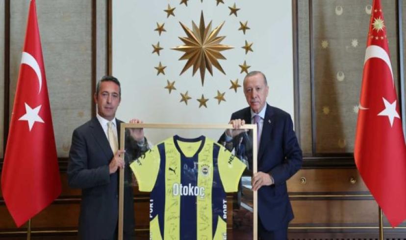 Cumhurbaşkanı Erdoğan, Ali Koç’u kabul etti: “Mazisinde bir tarih yatan…”