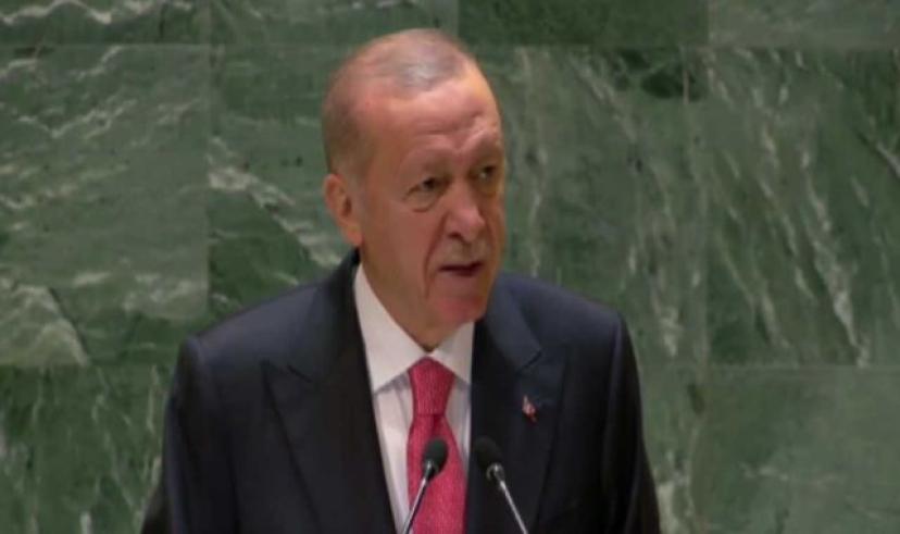 Cumhurbaşkanı Erdoğan, BM Genel Kurulu’ndan seslendi: “İsrail, Filistin’i işgal ediyor”