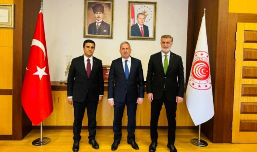 Esnafın sorunlarını Bakan Yardımcısı Gürcan’a iletti