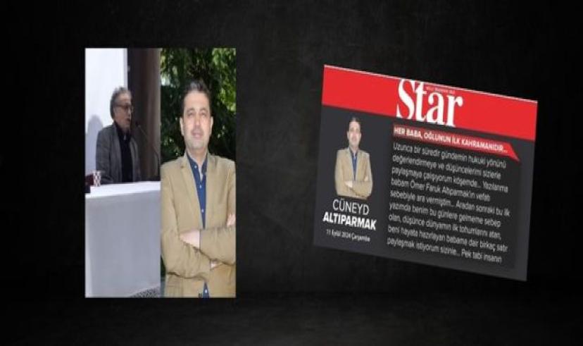 GİMER Başkanı Av. Altıparmak yazdı: “Her baba, oğlunun ilk kahramanıdır”