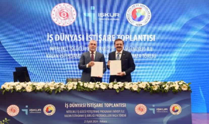 İş Dünyası İstişare Toplantısı TOBB İkiz Kuleler’de gerçekleştirildi