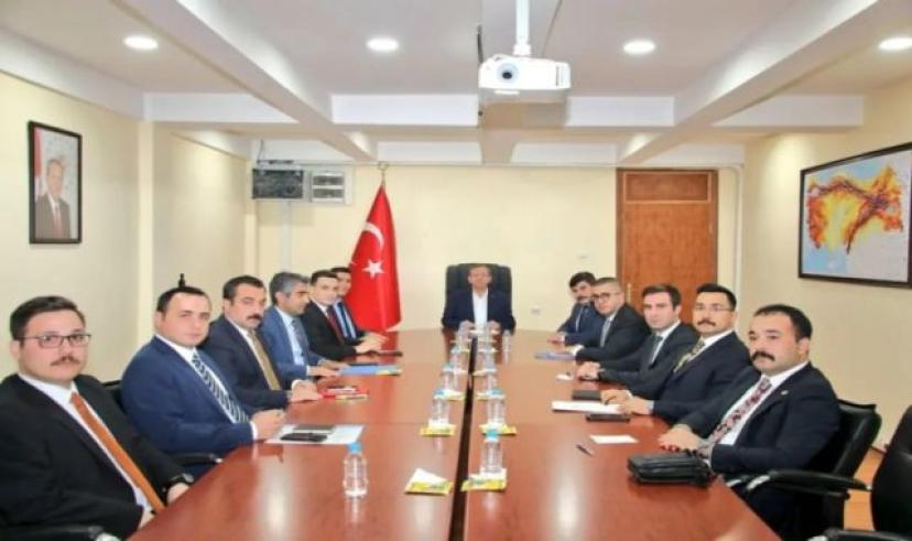 Kars Valisi Ziya Polat, başkanlığında Kaymakamlar toplantısı yapıldı