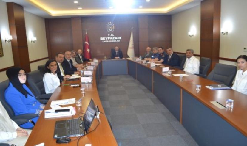 Kaymakam başkanlığında “Çocuk Güvenliği” toplantısı düzenlendi