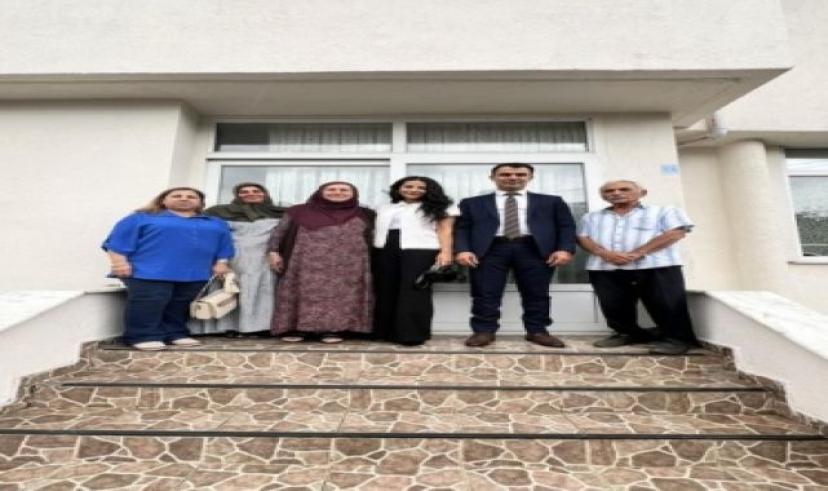 Kaymakam Hamza İnam’dan şehit ailesine ziyaret