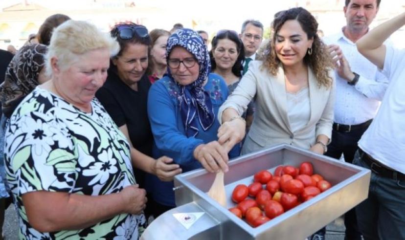 Malkara’da üreticilere makine desteği