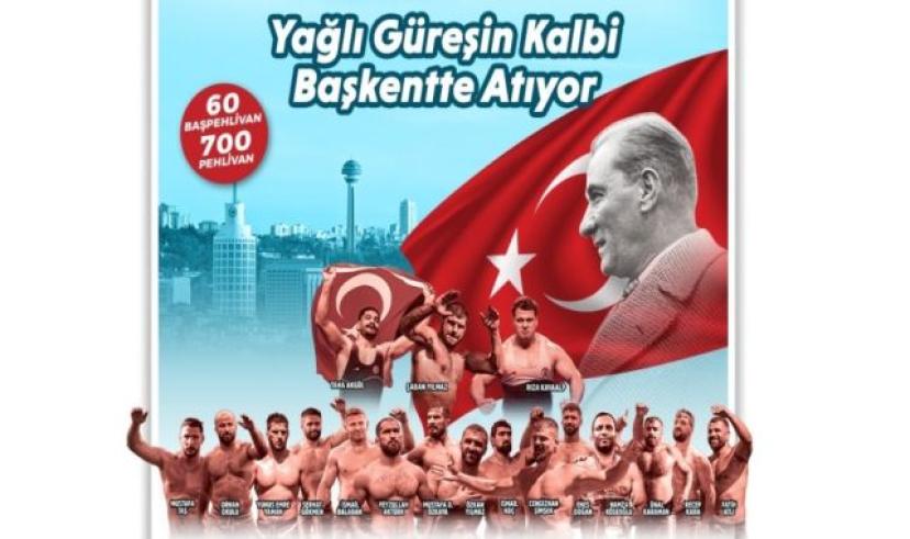 Mansur Yavaş pehlivanların mücadelesine davet etti