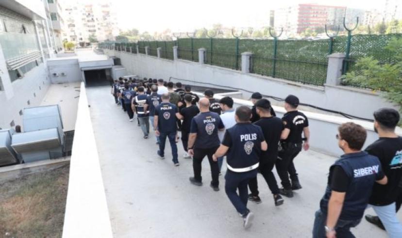 Mersin’de yasadışı bahis operasyonunda 51 gözaltı